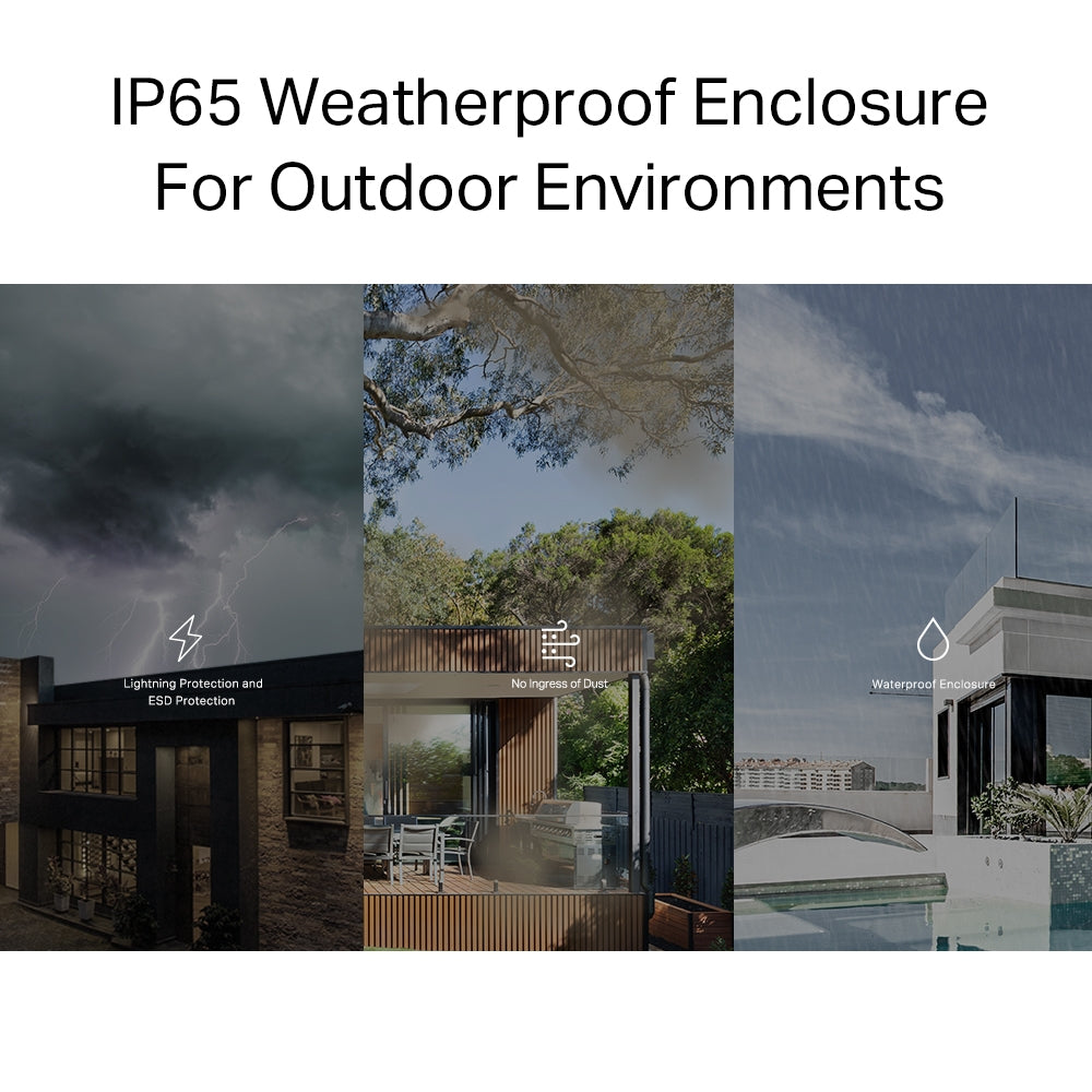 TP-LINK Deco X50-OUTDOOR(1-PACK) V1 AX3000 Outdoor / Indoor Whole Home Mesh WiFi 6 Unit