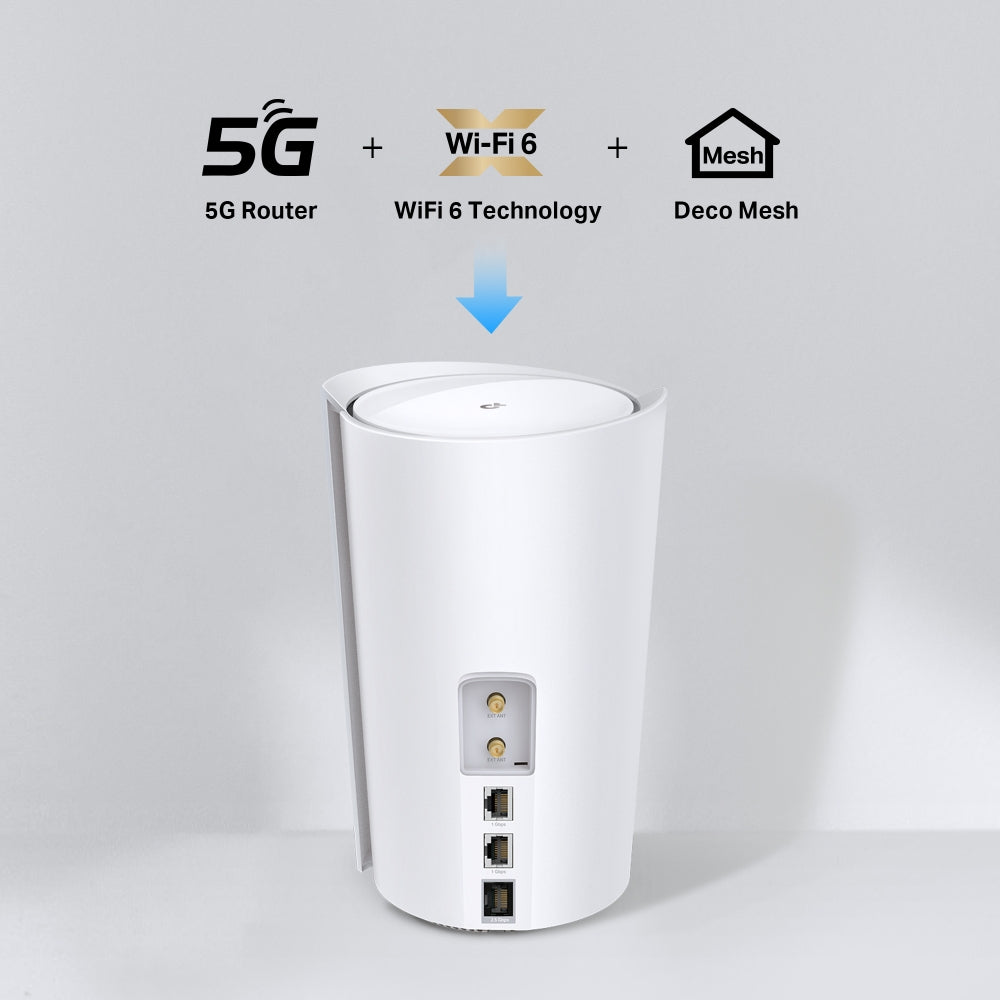 TP-LINK DECO X50-5G(1-PACK) V1 5G AX3000 Whole Home Mesh WiFi 6 Gateway