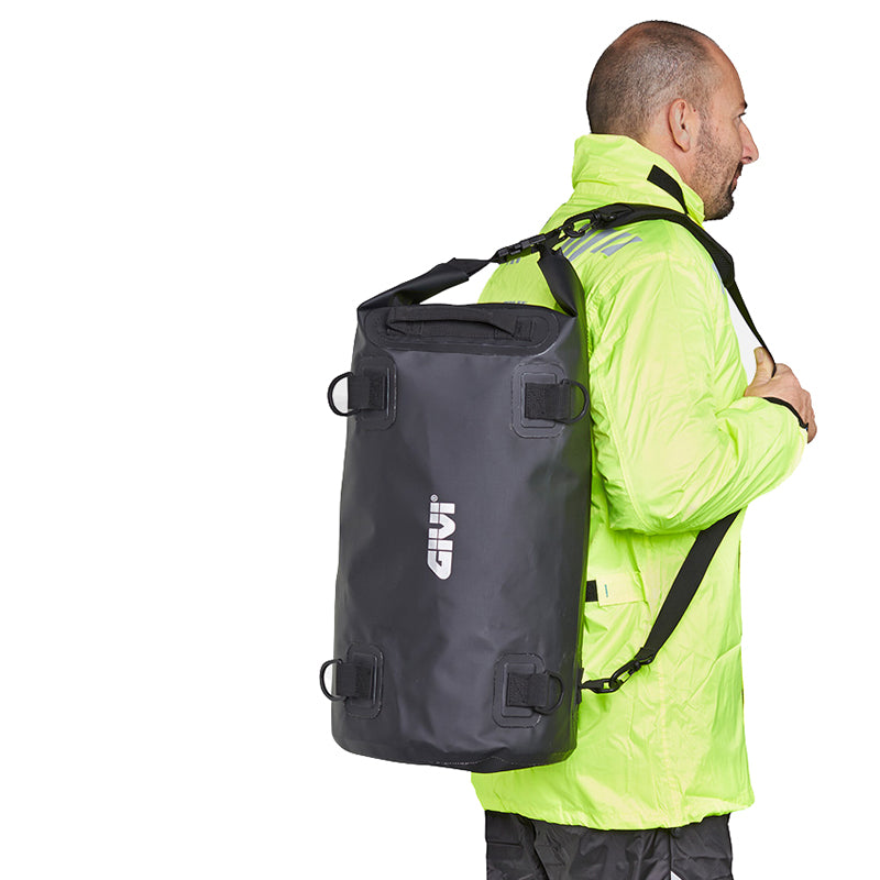 GIVI EA114BK: Αδιάβροχος Κυλινδρικός Σάκος Ουράς 30L