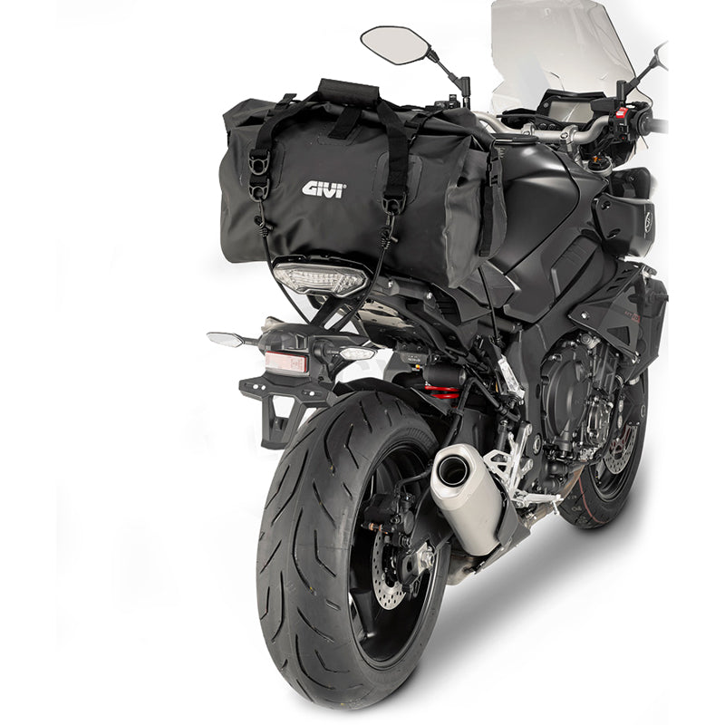 GIVI EA115BK: Αδιάβροχος Σάκος Ουράς 40L - Μαύρος (Κυλινδρικός)