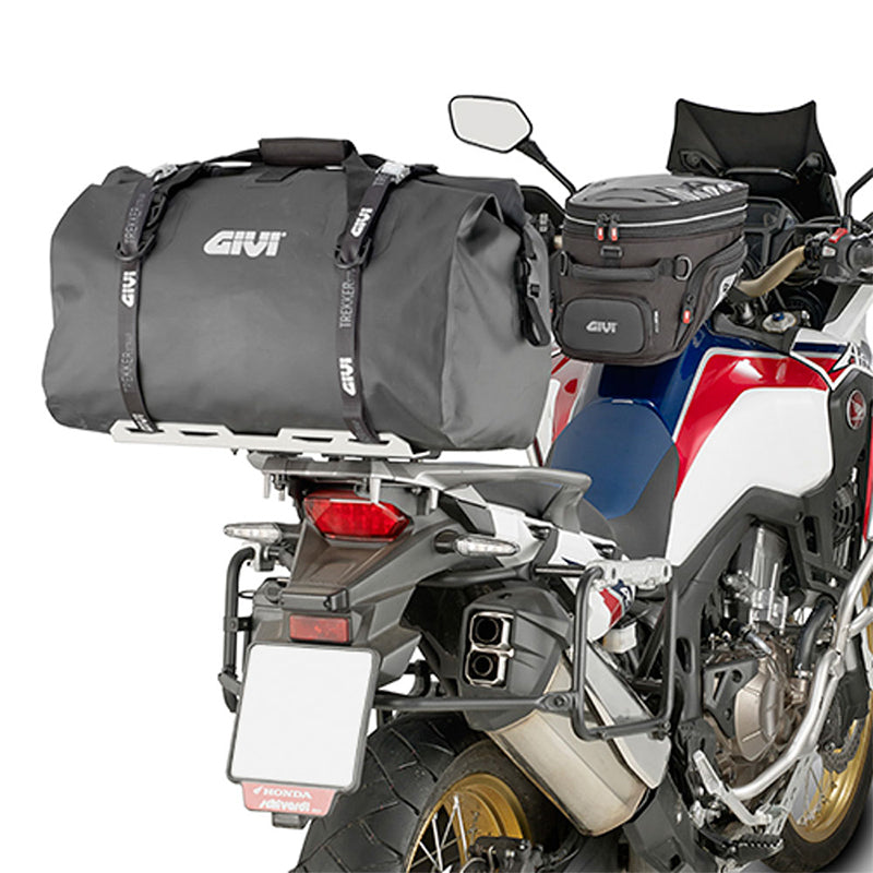 GIVI EA119BK: Αδιάβροχος Σάκος Ουράς 60L - Μαύρος (Κυλινδρικός)