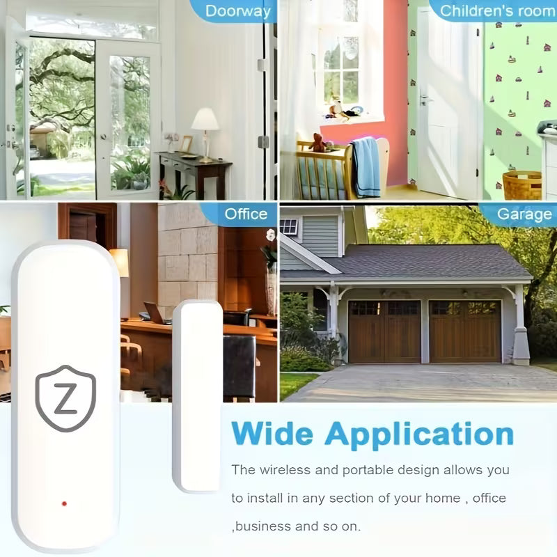 Smart Zigbee Door &amp; Window Sensors (Ασύρματοι Αισθητήρες Ανοίγματος Πόρτας &amp; Παραθύρου)