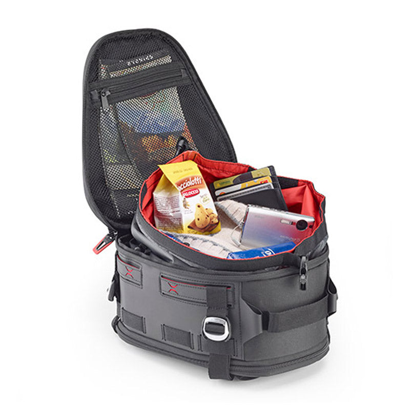 GIVI XL07B X-Line: Expandable Rear Saddle Bag 9-12 Liters 