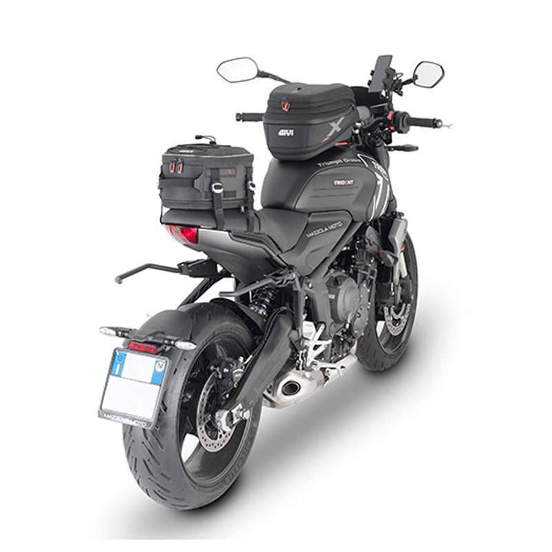 GIVI XL07B X-Line: Expandable Rear Saddle Bag 9-12 Liters 
