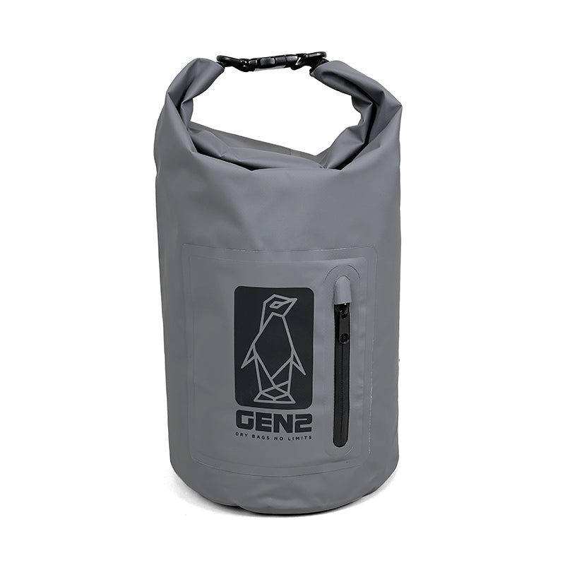 GEN2 IPX6 Roll Top Dry Bag 25lt Backpack – Elegant Gray 