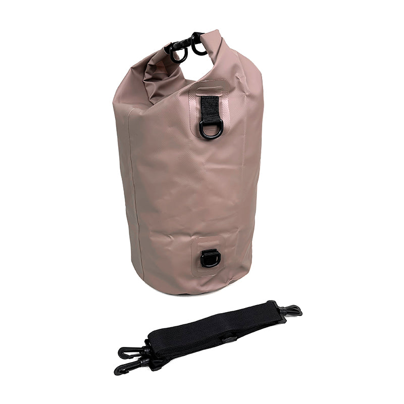 GEN2 IPX6 Roll Top Dry Bag 25lt Backpack – Sand Color 