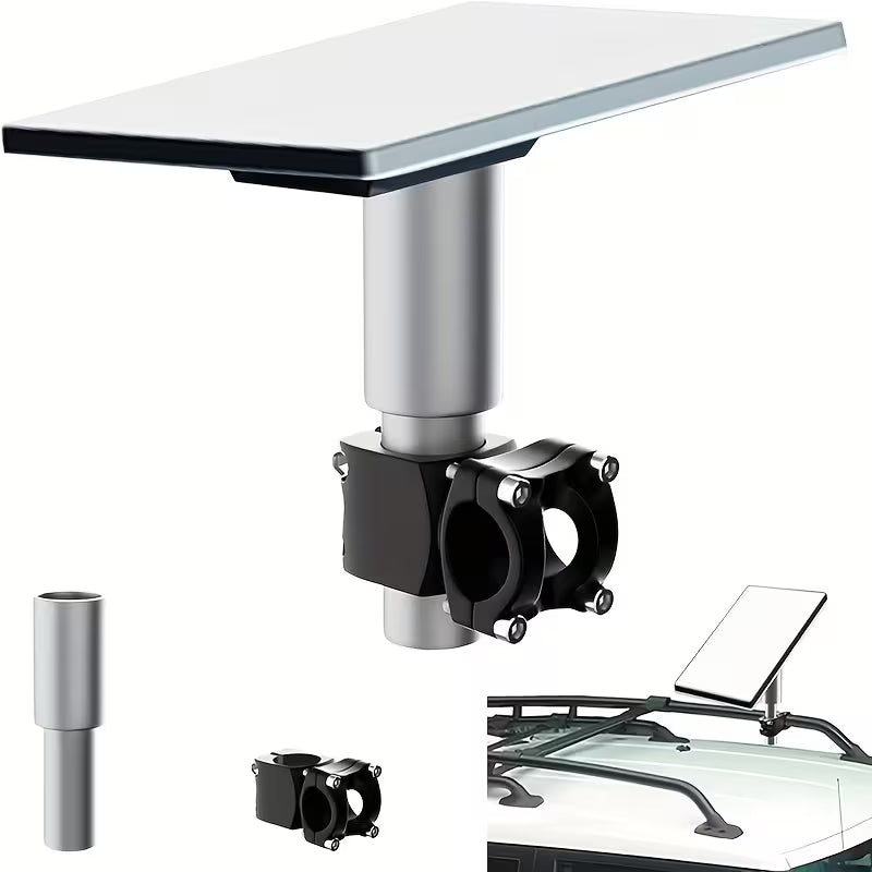 Βάση Αλουμινίου Αρθρωτή/Ρυθμιζόμενη για Starlink Mini (RV Ladder &amp; Pipe Mount)