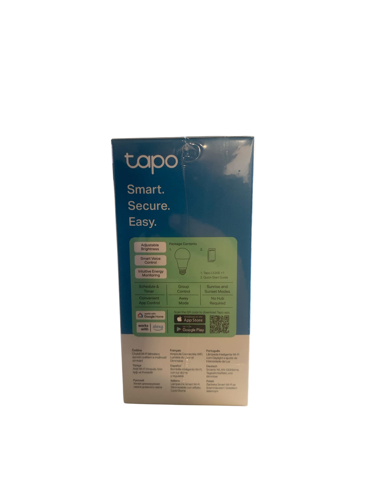 TP-LINK TAPO WIFI SMARTBULB L520E 