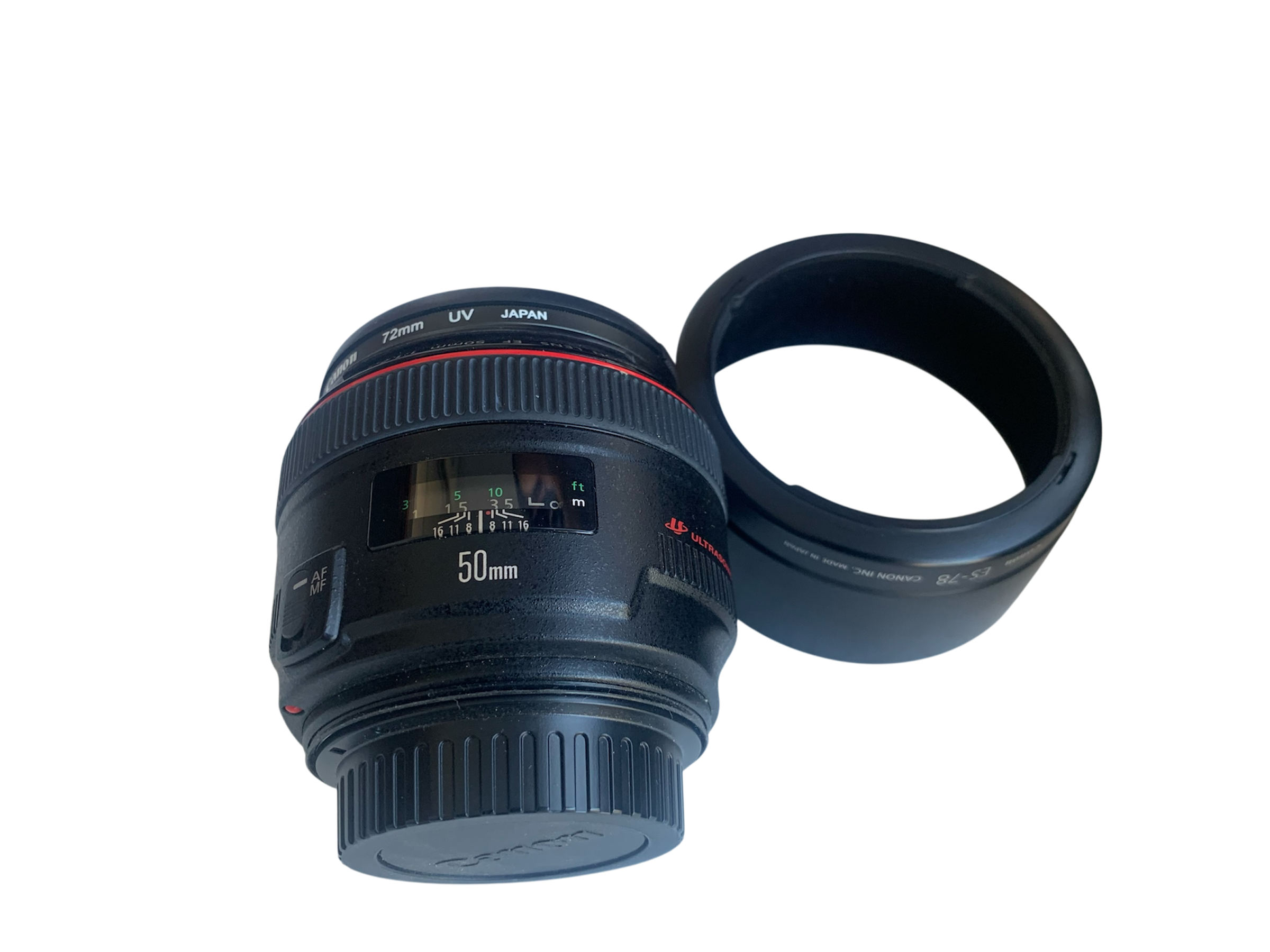Canon EF 50mm f/1.2L USM