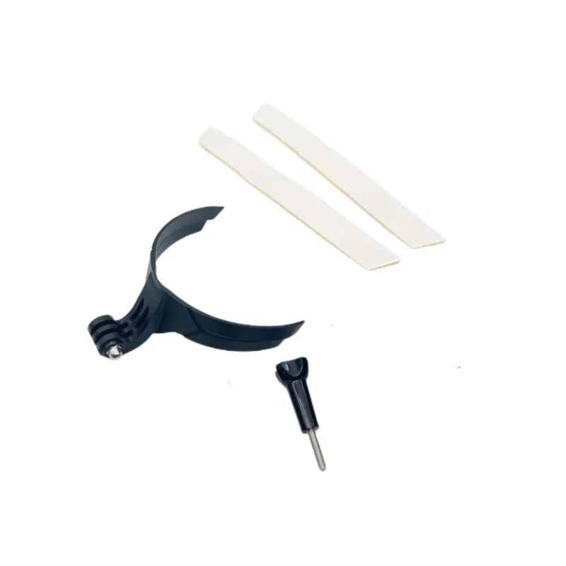 Full Face Helmet Chin Bracket For GoPro Hero 13 12 11 10 9 8 Insta360 X5 X4 X3 DJI Foldable Camera Strap Front Mount Accessories