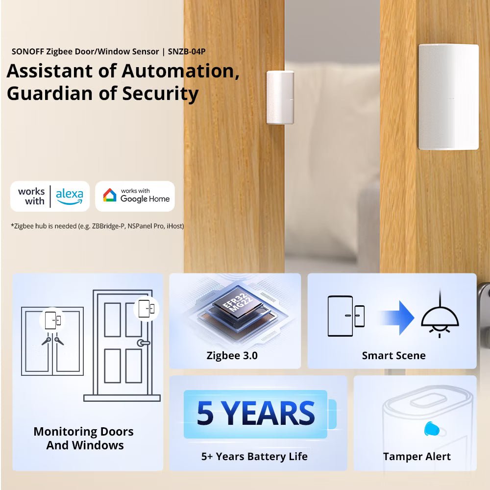 SONOFF Zigbee Door/Window Sensor (SNZB-04P)