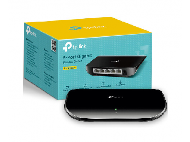 TP-Link TL-SG1005D V12 – 5-Port Gigabit Desktop Switch