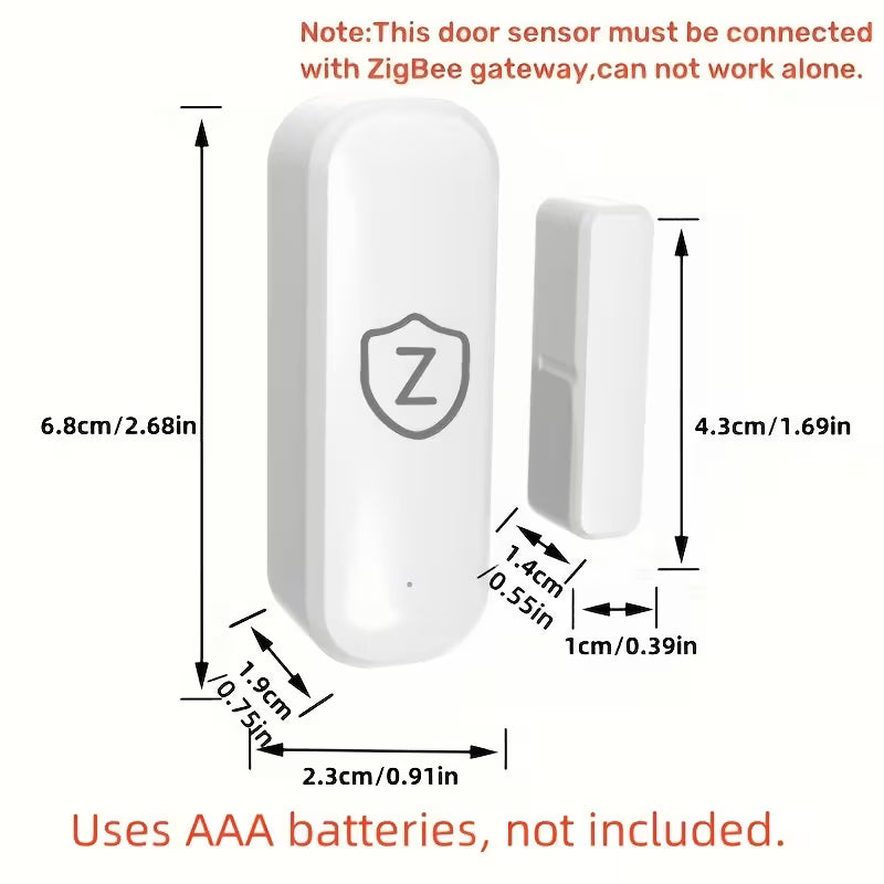 Smart Zigbee Door &amp; Window Sensors (Ασύρματοι Αισθητήρες Ανοίγματος Πόρτας &amp; Παραθύρου)