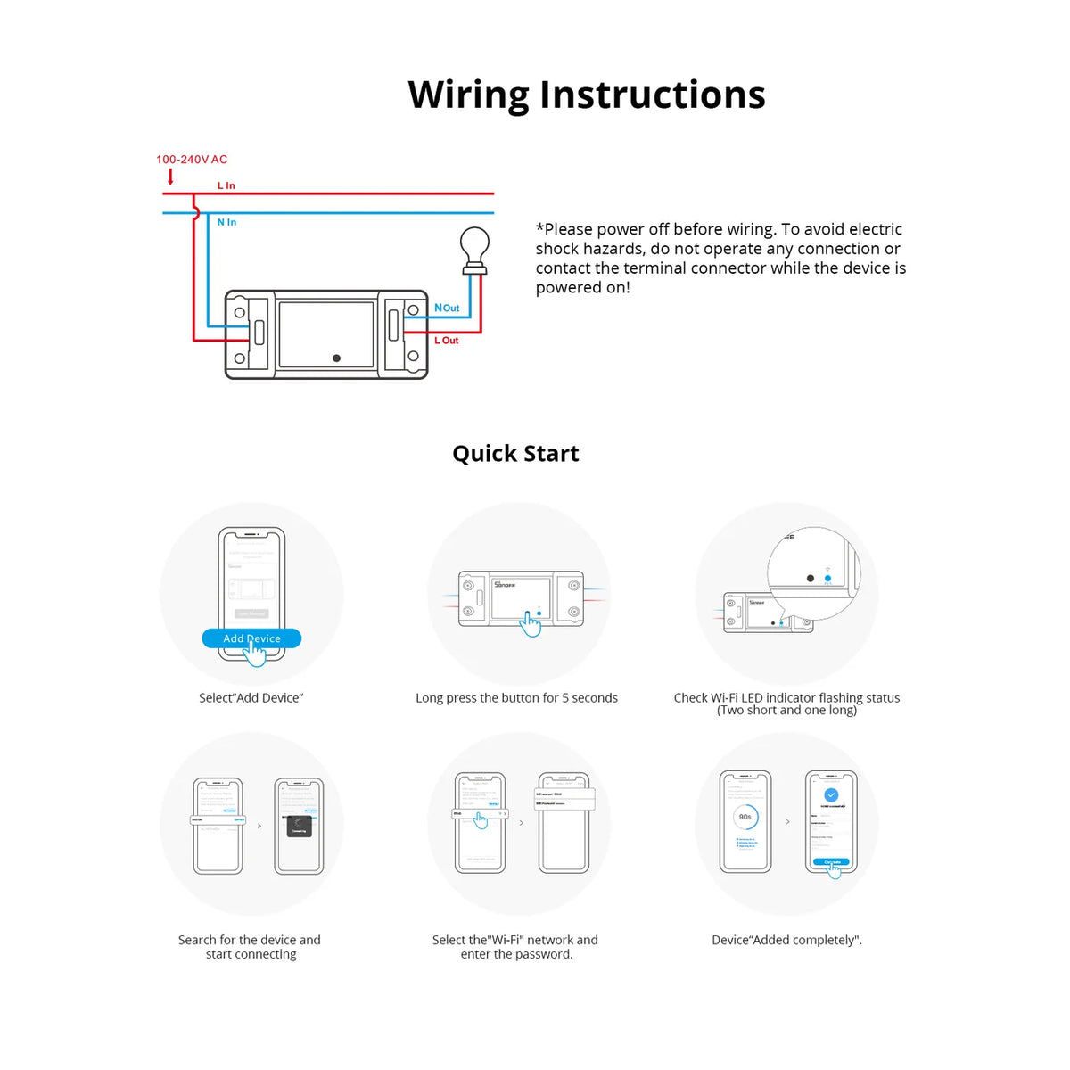 SONOFF BASICR4 Wi-Fi Smart Switch