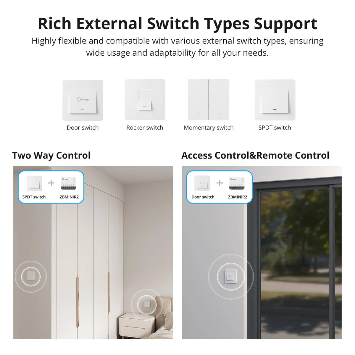SONOFF ZBMINI Extreme Zigbee Smart Switch (ZBMINIR2)